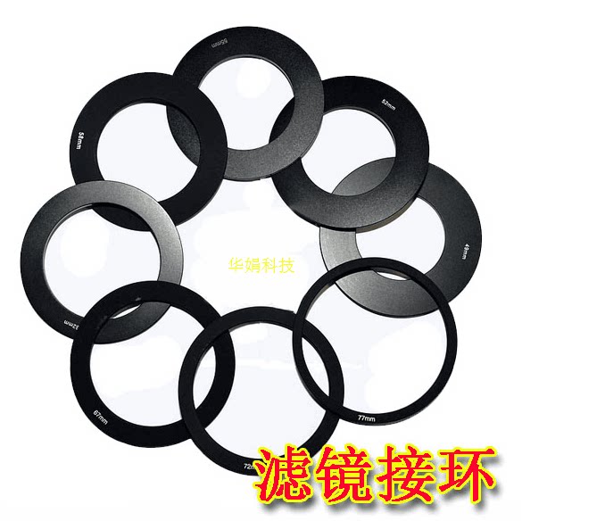 Adapter ring p series square gradient mirror adapter ring 52 55 58 62 67 77mm camera accessories - Taobao
