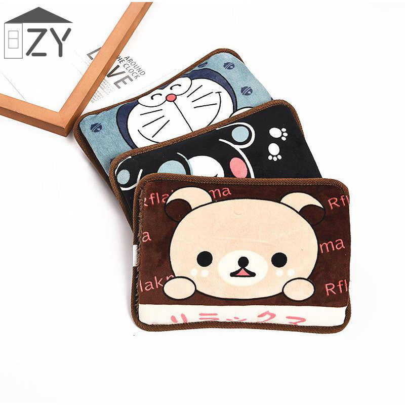Hot water bottle Rechargeable explosion-proof plush water injection Warm water bag Warm treasure Warm hand treasure Cute female belly cartoon student