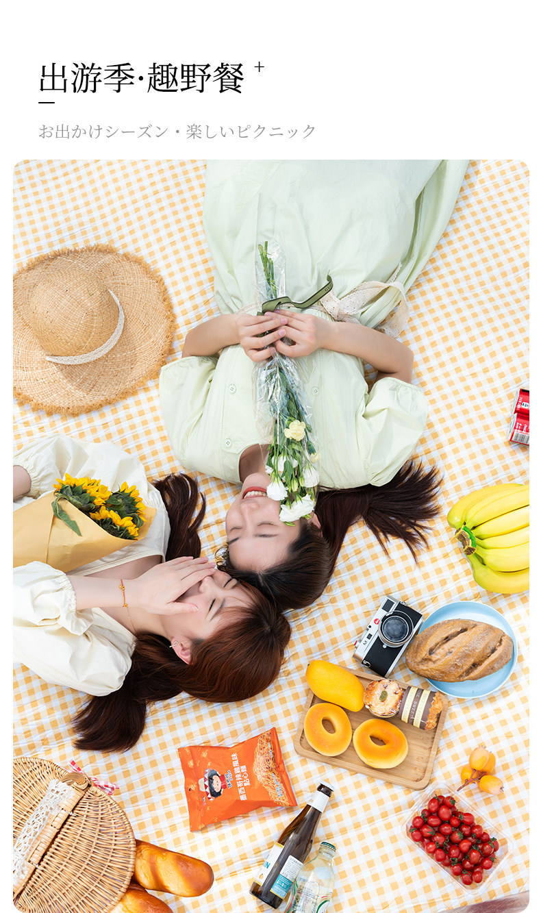 北山狼 户外便携可折叠野餐垫 100*150cm 天猫优惠券折后￥9.9包邮（￥19.9-10）