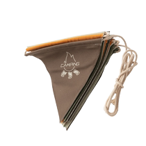 Beishan Wolf outdoor camping flag atmosphere flag camping party props party flag team logo triangle flag