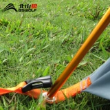 Палатка для двоих, складная трубка, металлический телескопический дорожный скелет для кемпинга, алюминиевый сплав