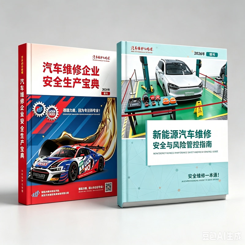 "Automotive Maintenance Enterprise Safety Guide" and "New Energy Vehicle Maintenance Safety and Risk Management Guide" Set, 2 Volumes in Total "Automotive Maintenance Enterprise Safety Guide" and "New Energy Vehicle Maintenance Safety and Risk Management Guide" Set, 2 Volumes in Total