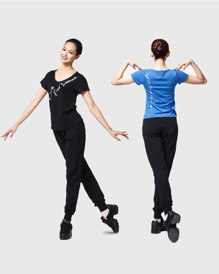 Khiêu vũ tình yêu quần cà rốt chân quần Phiên bản Hàn Quốc của quần cotton chuyên nghiệp cơ thể nữ quần khiêu vũ quần nam hiện đại - Khiêu vũ / Thể dục nhịp điệu / Thể dục dụng cụ giày nhảy khiêu vũ