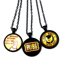 Game around the Jedi survival escape time gem necklace eat chicken alloy sweater chain factory direct sales