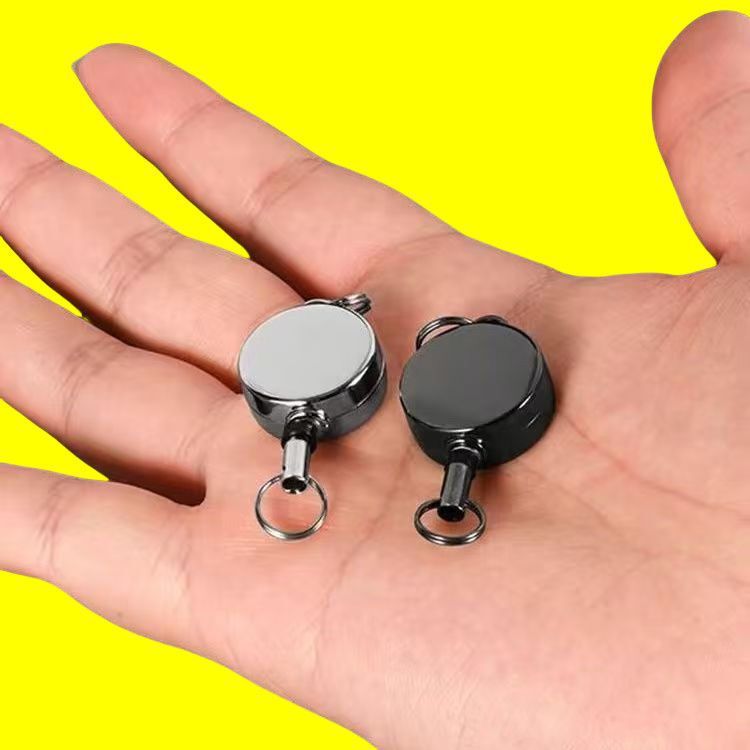 Retractable Cord with Automatic Rebound, Mini High-Rebound Retractable Cord, Key Id Holder, Portable Retractable Cord with Automatic Rebound, Mini High-Rebound Retractable Cord, Key Id Holder, Portable