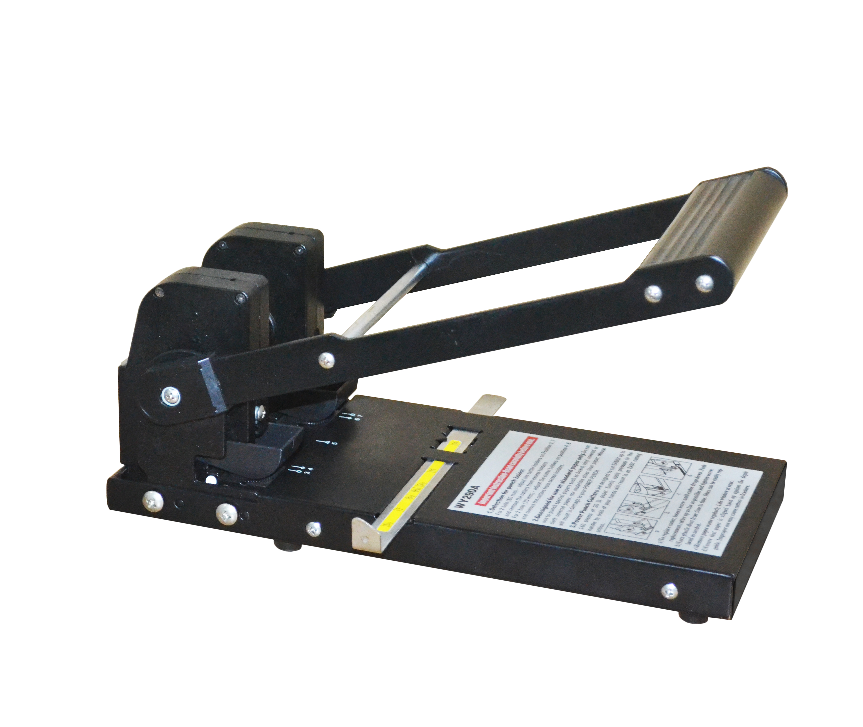 Wenyuan 290A Heavy punching machine Double-hole Manual Binding Punch Hole Instrumental in Dongle Stationery Financial Loose-leaf Binding