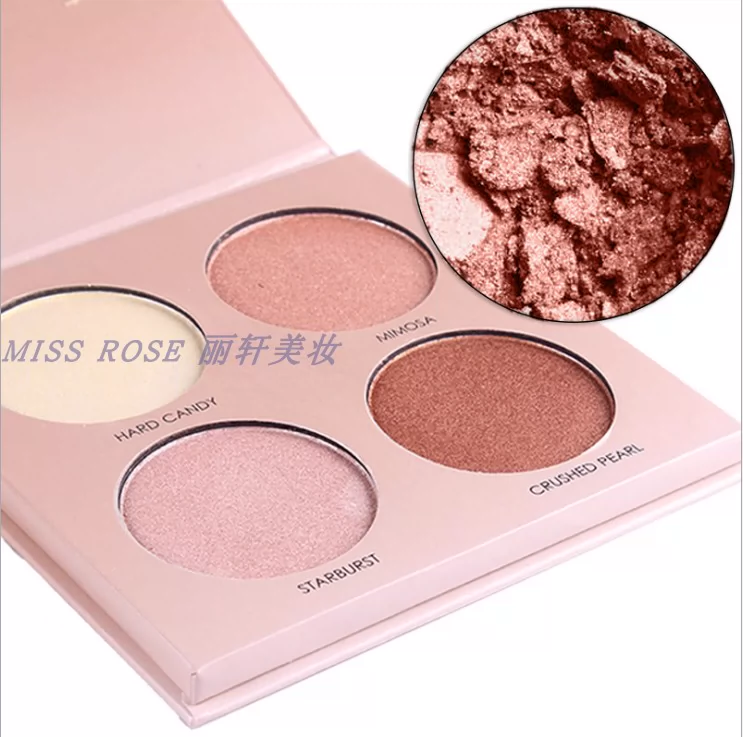 MISS mới ROSE thông số kỹ thuật bình thường kem che khuyết điểm silhouette tăng cường má trắng cao bóng bột bột bốn màu sắc