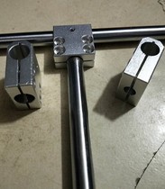 T-bracket fixing clip Two screws fixed T-type three-way optical shaft connector T-shaped stainless steel pipe coupling