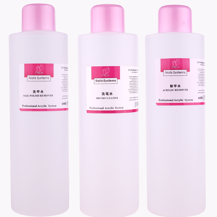 Sơn móng tay và dỡ nước rửa Nước rửa khô Gel làm sạch nhanh Crystal Liquid 1000ml Dụng cụ làm móng - Công cụ Nail vẽ hoa cọ bản