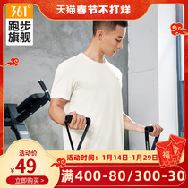 361 sports t-shirt mens 2022 summer new quick-drying casual top running round neck light and breathable fitness short-sleeved