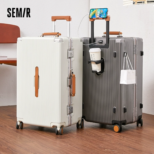 Semir/森马 Вместительный и большой универсальный чемодан подходит для мужчин и женщин
