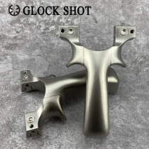 Flying tiger K all-titanium alloy flat skin TC21 lock throat over the top bow competition grab high precision free-tying fast pressure OTT