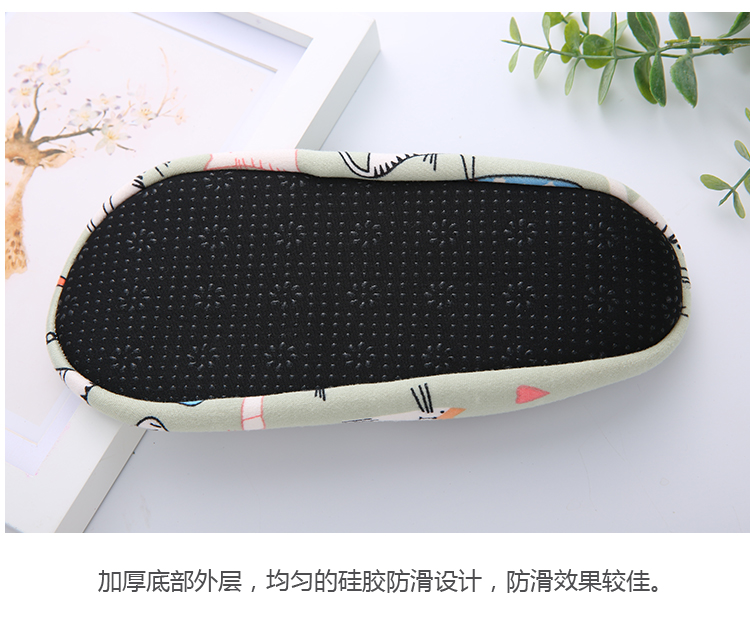 Mùa thu và mùa đông ấm áp nhung chống trượt sàn trung tâm giáo dục sớm vớ dày đế đặt trong nhà phụ nữ người lớn giày đế mềm dày quần tất nữ