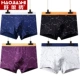 Kích thước lớn đồ lót nam boxer băng lụa cotton thanh niên chất béo cộng với chất béo cộng với kích thước siêu mỏng eo dưới quần sịp