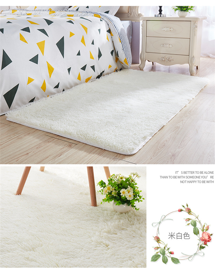 Nordic phòng ngủ cửa hàng thảm cho giường ngủ dễ thương nhà dày pad thảm sang trọng có thể được tùy chỉnh để chụp ảnh nhỏ - Thảm thảm vintage