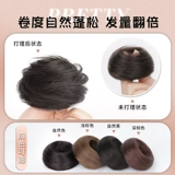 Парик изготовленный из настоящих волос, заколка для волос, придает объем