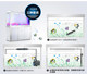 Sensen UV sterilization lamp fish tank green algae removal UV lamp aquarium sterilization lamp water purification filter pump sterilization lamp
