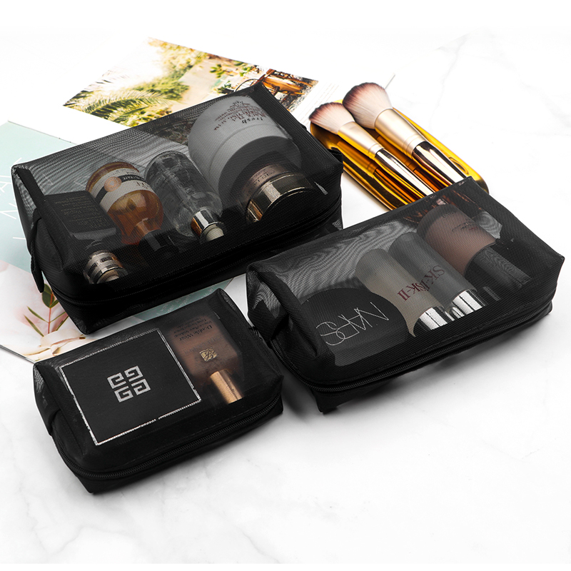 Cute trumpet lipstick portable wash storage bag ins high-end super-fire large-capacity 2022 new cosmetic bag