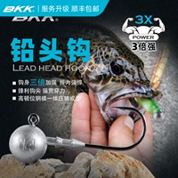BKK LEAND HEAD HUCK 3 раза сильная мягкая приманка кора крюк