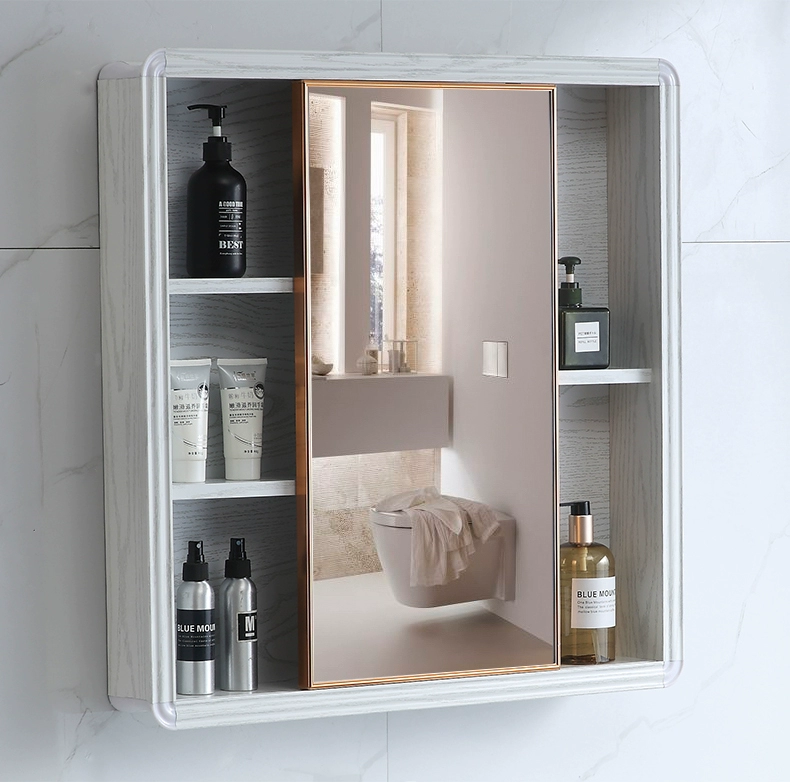 Đẩy chiếc tủ gương phòng tắm Feng Shui Tủ treo tay -Washing Tay -toilet Mirror với nhà vệ sinh gương không thấm nước gương gương tủ phòng tắm tủ kệ gương phòng tắm