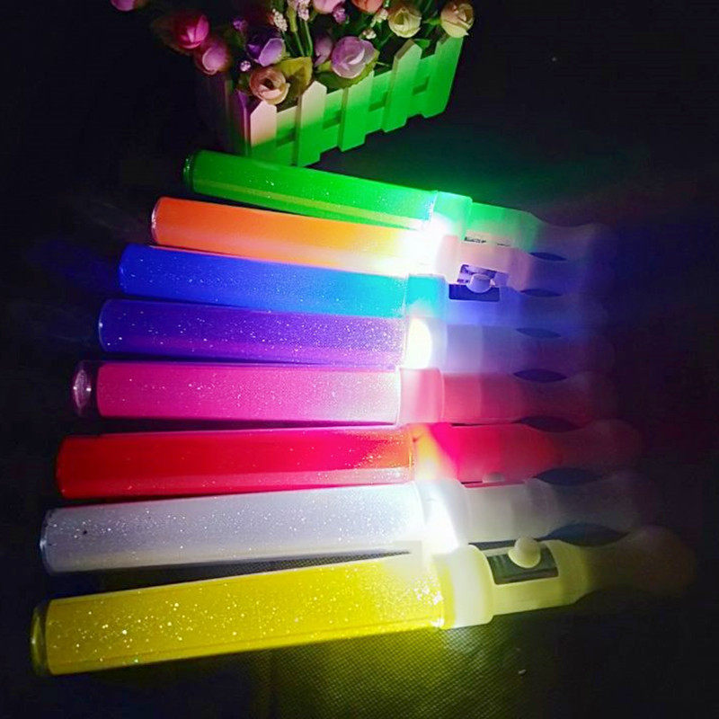 Fluorescent stick LED flash stick love party event props glow stick bar KTV concert blue support stick