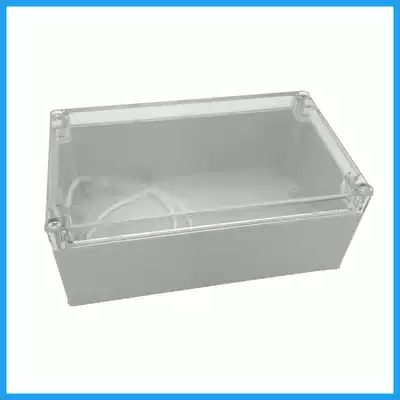 200*120 * 75mm transparent electrical waterproof box F1-T plastic outlet box PCB board outdoor junction box