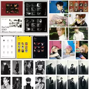 EXO official poster EXACT LOTTO FOR LIFE Sing For You optional member