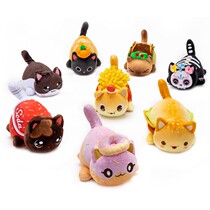 Cross-border New Plush Animal Toy Plush Kitty Paparazzi Skull Child Doll Soft Holding Pillow Toy