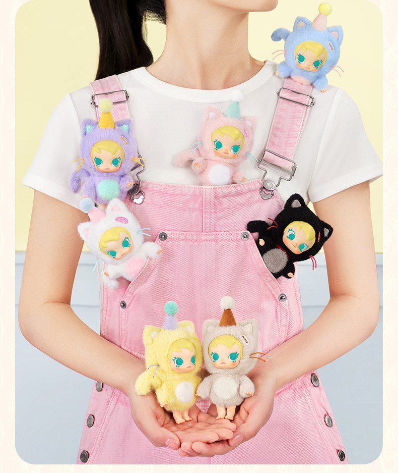 POPMART Baby Molly Pocket friends Series Vinyl Plush Pendant Blind