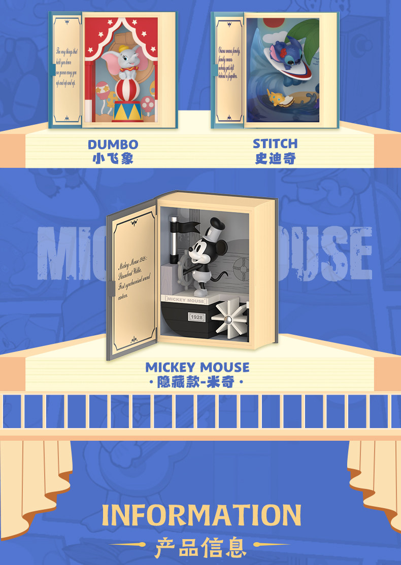 Куклы/ украшения/детали popmart泡泡玛特迪士尼童话盲盒 Bubble