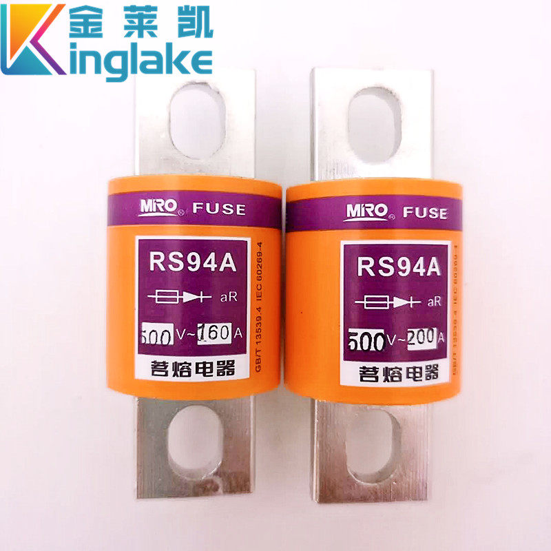 Drinking lava bolt connecting type fast fuse body RS94A 500V 50A 50A 300A