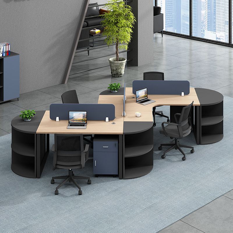 Staff Desk Staff Office furniture Furniture Screen Table and chairs Combined Arc Profiled 3 4 6 4 2 Workplaces