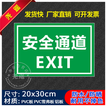 Safe Channel No Smoking warning sign fire safety sign warning sign electricity workshop factory logo sticker construction site sign warning sign no fireworks dangerous equipment
