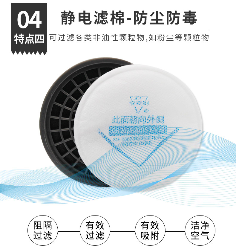 安爽利 KN95级别 工业防毒口罩 图10