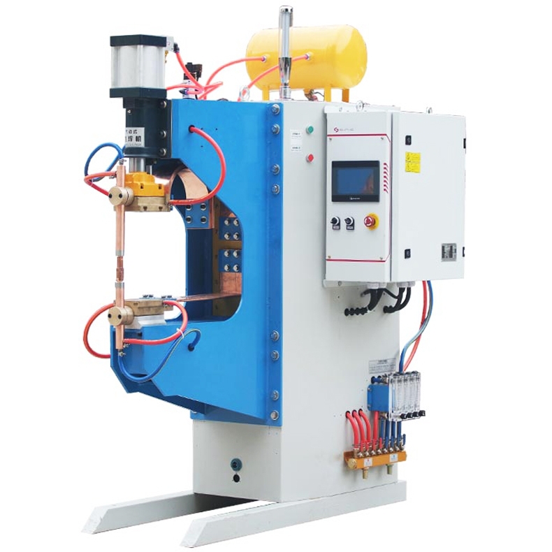 Automatic nut spot welding machine frequency DC inverter pneumatic butt welding machine aluminium alloy plate point welding machine for welding machine