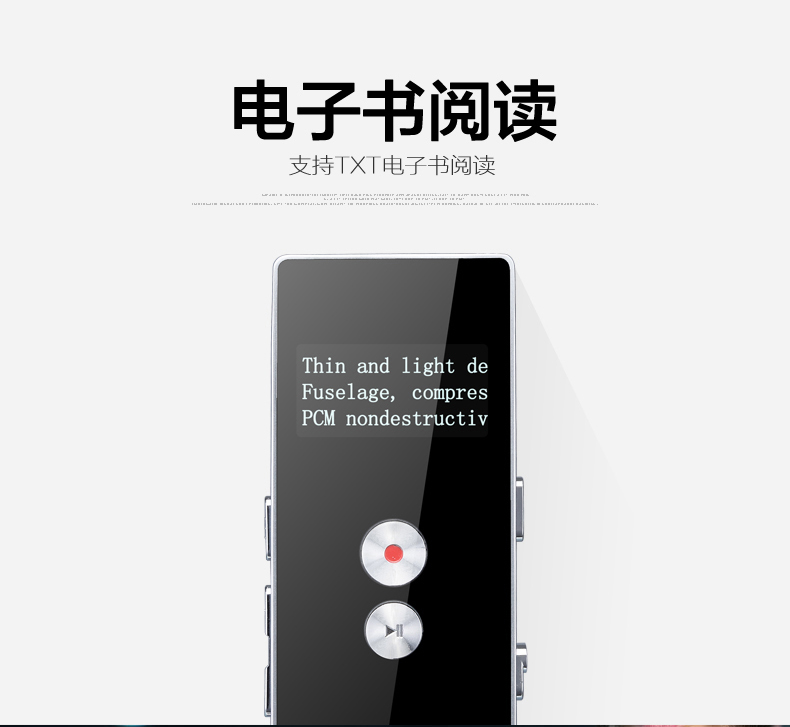 máy nghe nhạc loa ngoài Máy ghi âm kỹ thuật số hiện đại E850 giảm tiếng ồn HD chuyên nghiệp Máy nghe nhạc MP3 mini Đài phát thanh sinh viên Walkman - Máy nghe nhạc mp3 máy nghe nhạc mp3 có bluetooth