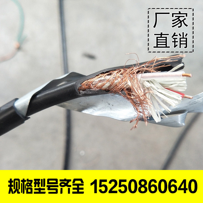 Armored shielding computer cable ZRC-DJYVP-22-1*2*0 5 0 75 1 1 5 5 2 5