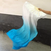 Настоящий шелковый белый реконструкция озера Blue 1,5 метра Прямо нужно связаться с обслуживанием клиентов с левой рукой