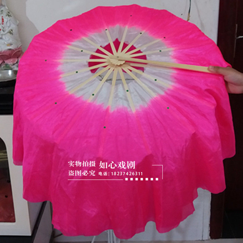 荷叶翩翩舞动之美 360度雨中花舞蹈扇的魔力 -更多舞蹈配饰-淘宝好物网