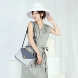 Вместительная и большая кожаная модная универсальная сумка на одно плечо для отдыха, сумка через плечо, городской стиль, в корейском стиле