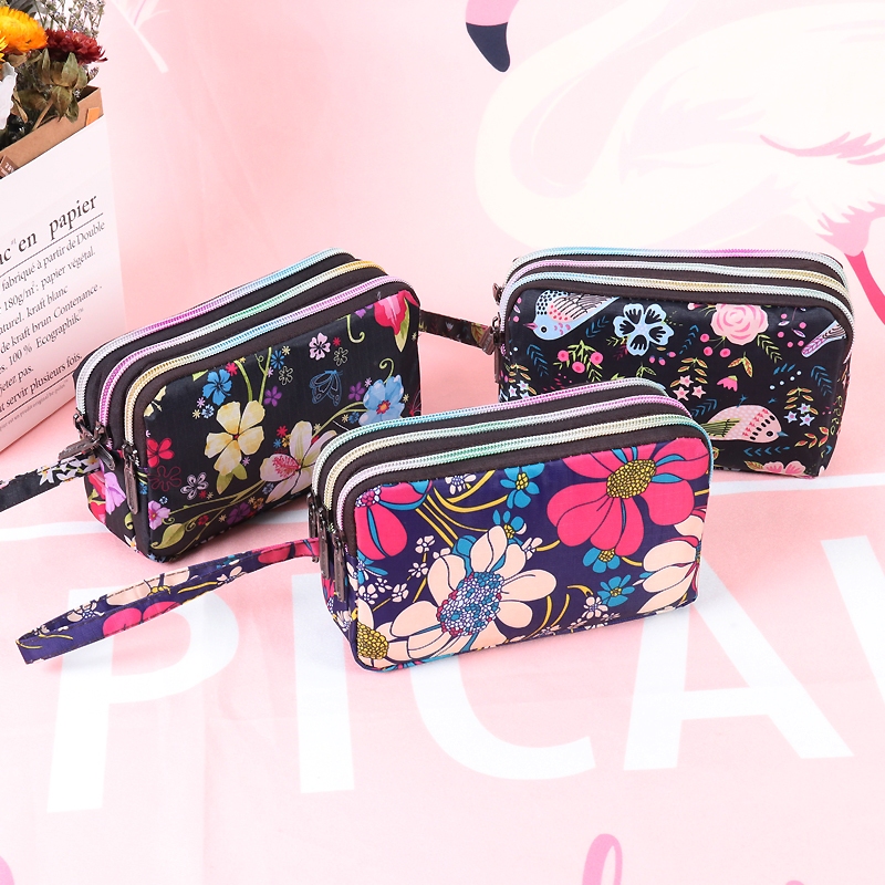 2026 New Style Handbag for Women, Small Clutch Wallet, Women's Long Mobile Phone Bag, Canvas Large Capacity Three-Layer Coin Purse 2026 New Style Handbag for Women, Small Clutch Wallet, Women's Long Mobile Phone Bag, Canvas Large Capacity Three-Layer Coin Purse