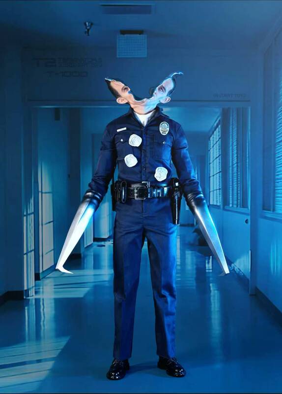 [in Stock] Instant Toys 1/4 Scale Collectible Figure Terminator 2 T-1000 Police Officer Style