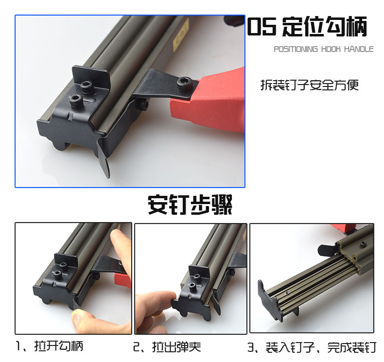 máy nén khí hanbell Big ring F30D khí nén súng bắn đinh thẳng 30 súng bắn đinh bình chứa khí nén mini