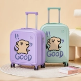 Мультяшный чемодан, коробка для путешествий с сидением, 18 дюймов