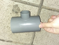 UPVC different tee PVC reducing tee Size tee Reducing tee 110 140 160 200 250 315