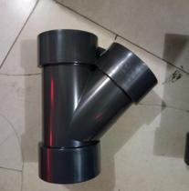 UPVC oblique tee GB SCH80 American standard 45 degree tee Y type tee 50 63 75 90 110 160