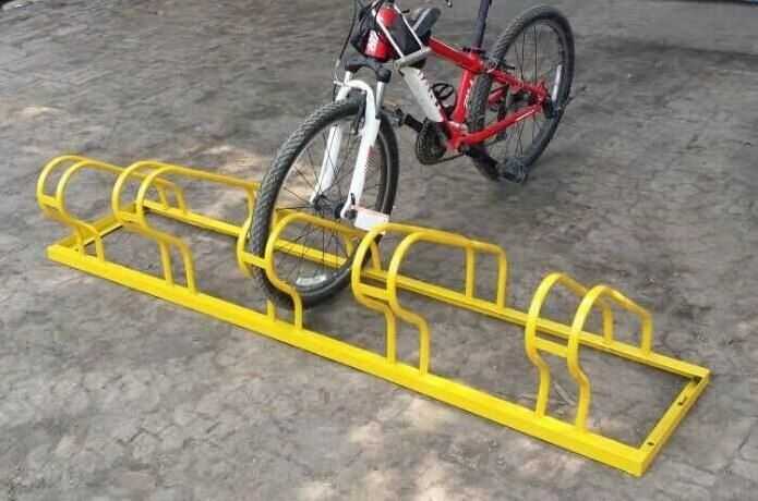 Bicycle rack Round cage frame Electric vehicle parking rack Shared bicycle parking anti-theft parking rack