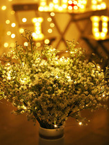 LED copper wire light starry romantic gift box girl decoration arrangement small colorful light modeling light flashing light ins string light