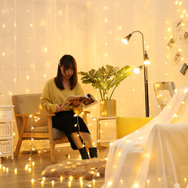Girl heart decorative light led colored light Flashing light string light starry romantic room Bedroom dormitory star colored light