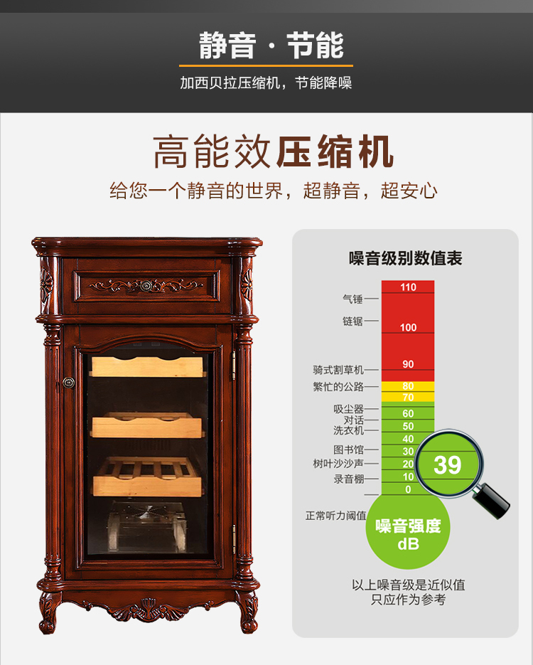 tủ trưng rượu Jin Xuan sản phẩm gia dụng rượu làm mát nhiệt độ không đổi và độ ẩm tủ xì gà thương mại tủ đá nhỏ tủ lạnh điện tử - Tủ rượu vang 	tủ rượu dibbuk